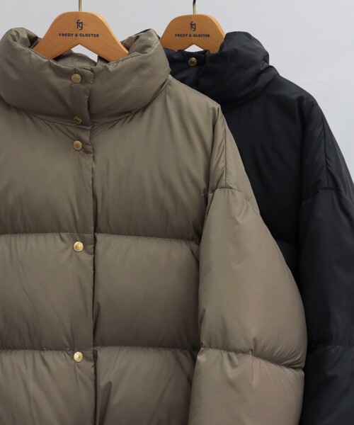 Traditional Weatherwear（トラディショナルウェザーウェア）の「【軽くて暖かい◎】【Traditional WeatherWear】別注 HASELEY DOWN PACKABLE（ダウンジャケット/コート・レディース・ブラック/ベージュ・36/34）」の9枚目の写真