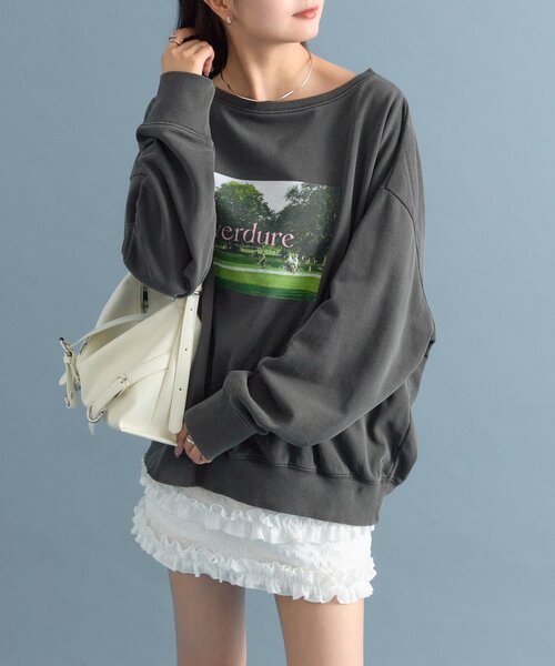 mystic(ミスティック)の「ティアードミニスカート(スカート・レディース・ブラック/オフホワイト・FREE)」の14枚目の写真