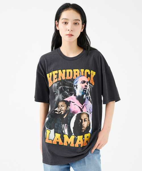 THRIFTY LOOK(スリフティールック)の「【THRIFTY LOOK/スリフィーティールック】Tシャツ/ユーズド加工/プリント(Tシャツ/カットソー・メンズ・ブラック系その他/ブラック系その他3/ブラック系その他2/ブラック・XL/L)」の3枚目の写真