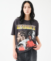 【THRIFTY LOOK/スリフィーティールック】Tシャツ/ユーズド加工/プリント