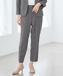 クロップド丈パンツ 半端丈 wide tuck slacks クロップド丈パンツ 半端丈 wide tuck slacks 受注制