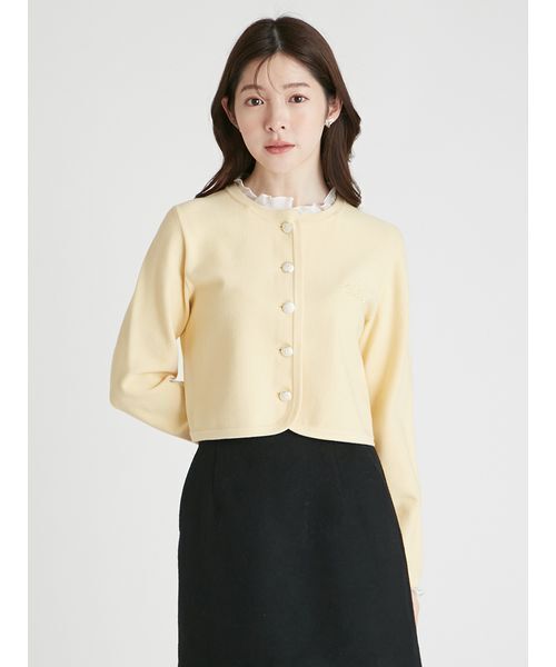 フリルデタッチャブルカーディガン（カーディガン/ボレロ）｜CELFORD