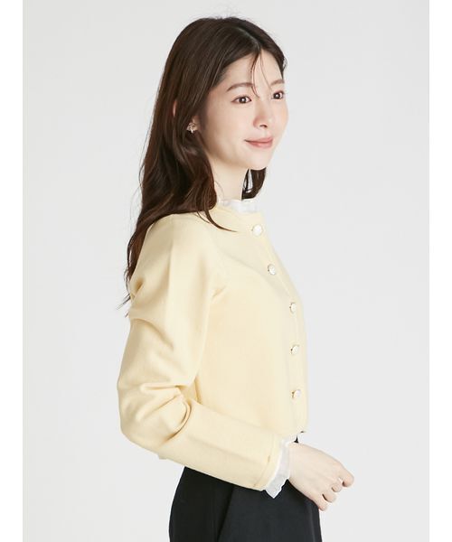 フリルデタッチャブルカーディガン（カーディガン/ボレロ）｜CELFORD