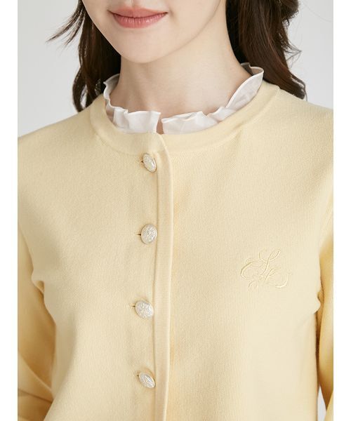 フリルデタッチャブルカーディガン（カーディガン/ボレロ）｜CELFORD