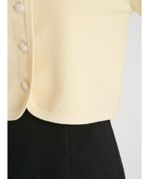 フリルデタッチャブルカーディガン（カーディガン/ボレロ）｜CELFORD