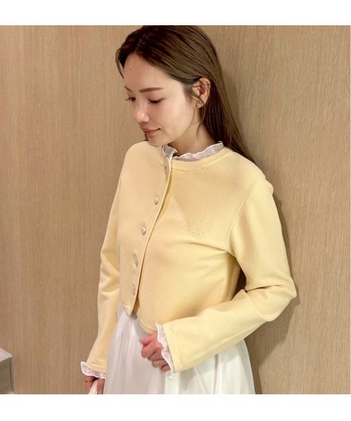 フリルデタッチャブルカーディガン（カーディガン/ボレロ）｜CELFORD