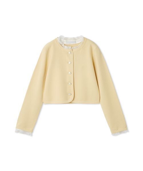 CELFORD（セルフォード）の「フリルデタッチャブルカーディガン