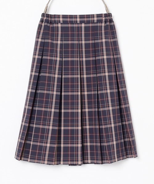 Honeys(ハニーズ)の「ミディ丈プリーツスカート(スカート・レディース・レッド系その他/グレー系その他/イエロー系その他/ネイビー系・S/M/LL/L)」の16枚目の写真