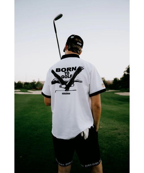 DEVEREUX GOLF ホワイトポロシャツ デヴァローゴルフ DEVEREUX GOLF｜デヴァローゴルフのポロシャツ（ホワイト/白色系）通販