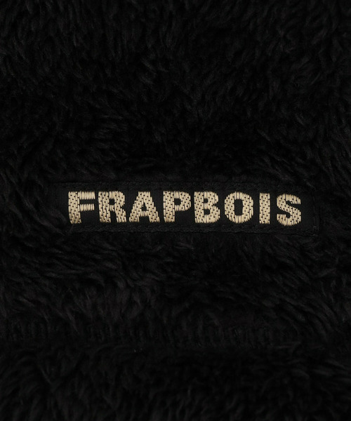 FRAPBOIS（フラボア）の「FRAPBOIS×WILD THINGS シャギーフリースバラクラバ（ネックウォーマー/スヌード・レディース・グレー/ブラック・FREE）」の12枚目の写真
