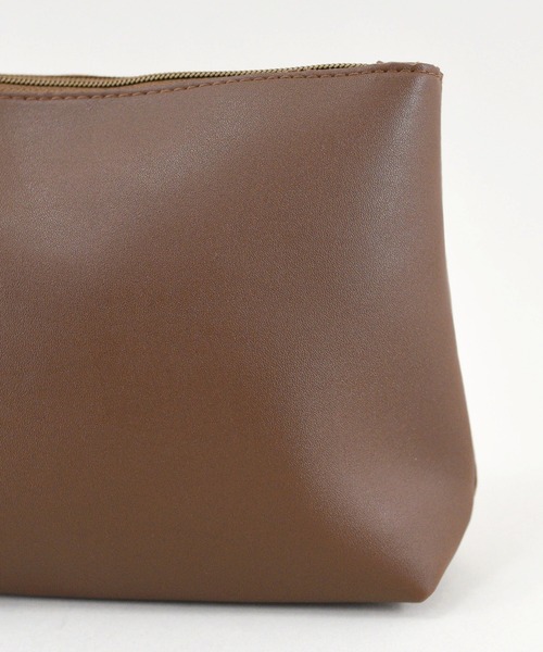 styiro(スタイロ)の「三角ペーパーショルダーバッグ/軽量カゴバッグ/ポーチ付き(かごバッグ・レディース・ベージュ・FREE)」の8枚目の写真