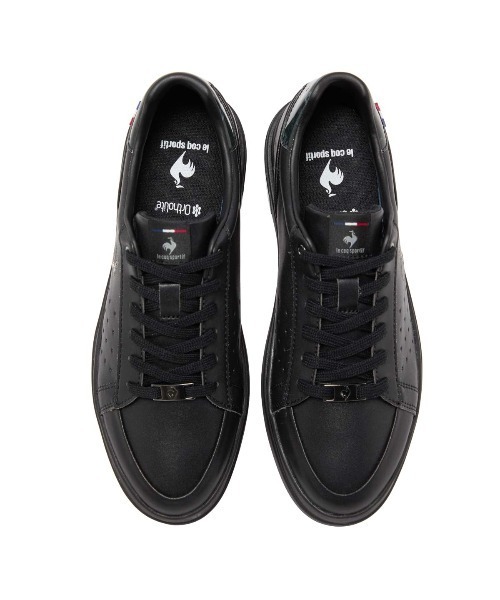 le coq sportif（ルコックスポルティフ）の「LCS セーヴル PF II(防水設計/厚底/消臭)（スニーカー・レディース・ホワイト×ゴールド/ブラック系/ベージュ系その他・22.5cm/23.0cm/23.5cm/24.0cm/24.5cm/25.0cm）」の12枚目の写真