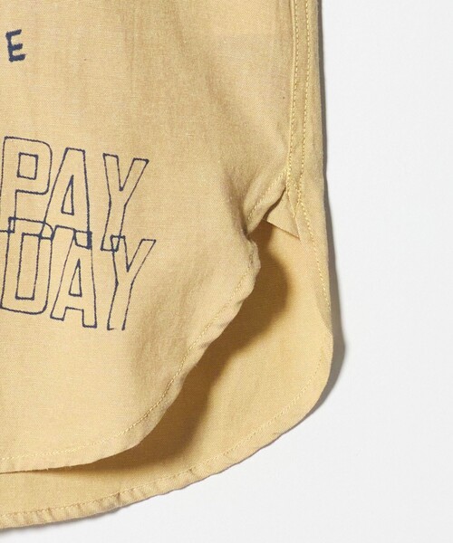 PAYDAY(ペイデイ)の「【別注】<PAYDAY>メッセージプリントシャツ(シャツ/ブラウス・レディース・ベージュ/ピンク・FREE)」の16枚目の写真