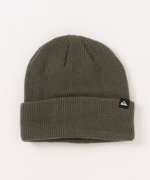 Quiksilver（クイックシルバー）の「PERFORMER YOUTH BEAN/クイックシルバーキッズロゴワンポイントニット帽・ビーニー（ニットキャップ/ビーニー）」