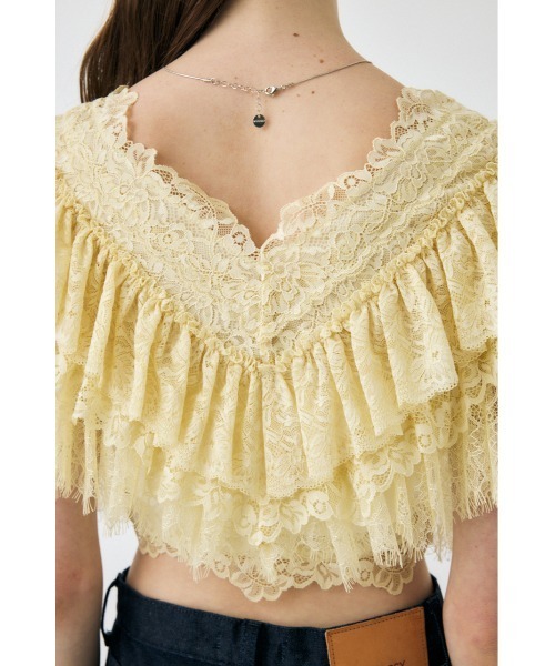 セール】LACE FRILLS トップス（シャツ/ブラウス）｜MOUSSY（マウジー