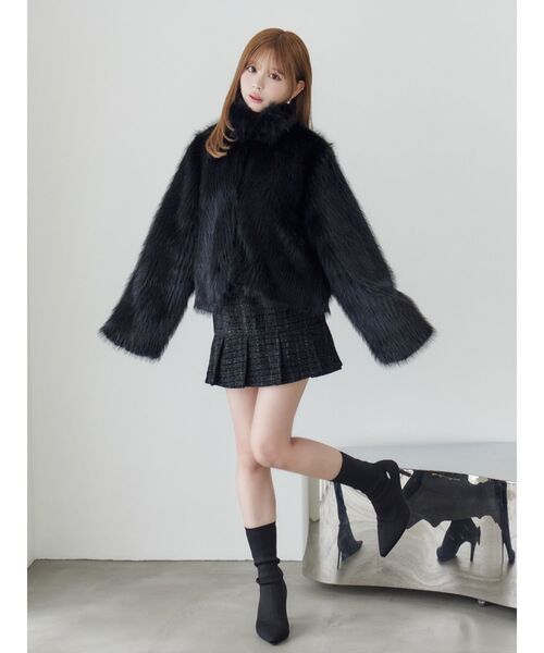 EATME（イートミー）の「ニットショートブーツ（ブーツ・レディース・ブラック・S/M/L）」の9枚目の写真