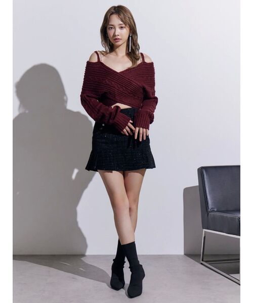 EATME（イートミー）の「ニットショートブーツ（ブーツ・レディース・ブラック・S/M/L）」の20枚目の写真