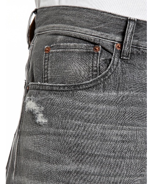 REPLAY(リプレイ)の「9ZERO1 ストレートフィットブラックダメージデニム(デニムパンツ・メンズ・グレー・W28xL32/W34xL32/W33xL32/W32xL32/W31xL32/W30xL32/W29xL32)」の7枚目の写真