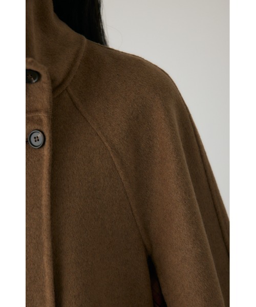 crie conforto（クリーコンフォルト）の「リバーケープコート アウター / 冬服 / ウール混（チェスターコート・レディース・キャメル/グレー・FREE）」の7枚目の写真