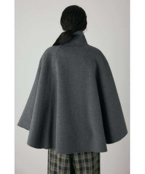 crie conforto（クリーコンフォルト）の「リバーケープコート アウター / 冬服 / ウール混（チェスターコート・レディース・キャメル/グレー・FREE）」の18枚目の写真