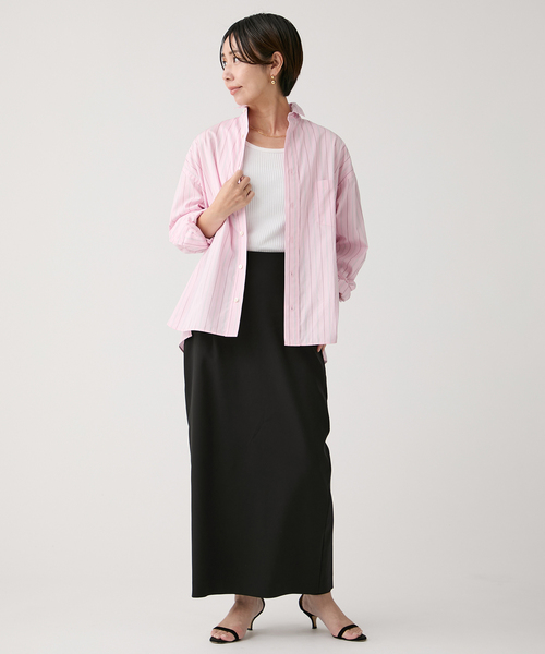 TICCA ティッカ スクエアビッグシャツ TBEA-101（シャツ/ブラウス