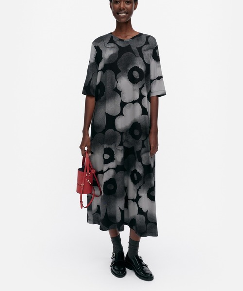 marimekko JOLI シルクドレス サイズM marimekko JOLI シルクドレス サイズM