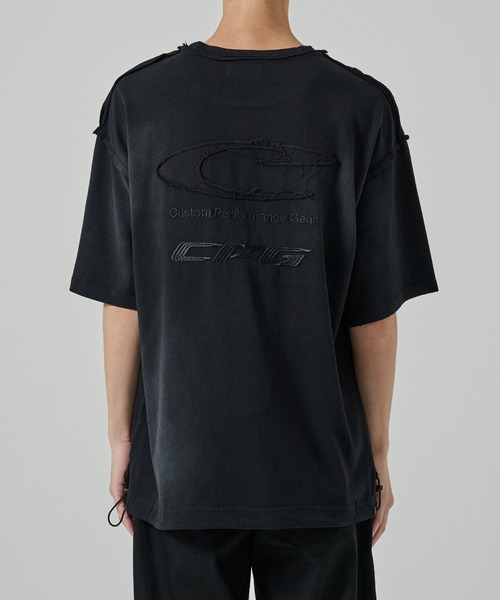 CPG（シーピージー）の「【CPG】CPG LOGO FADE TEE（Tシャツ/カットソー・メンズ・グレー/ブラック・MEDIUM/LARGE）」の7枚目の写真