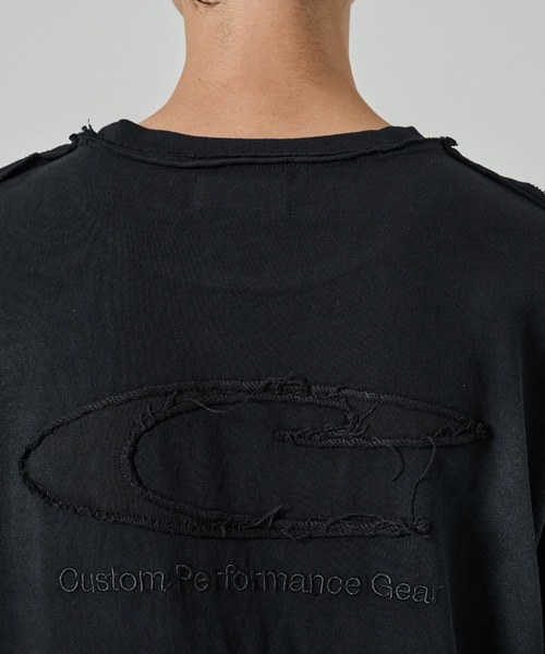 CPG（シーピージー）の「【CPG】CPG LOGO FADE TEE（Tシャツ/カットソー・メンズ・グレー/ブラック・MEDIUM/LARGE）」の8枚目の写真