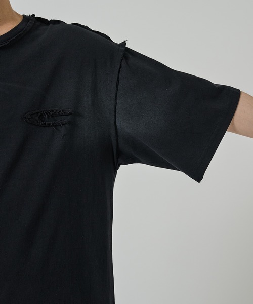 CPG（シーピージー）の「【CPG】CPG LOGO FADE TEE（Tシャツ/カットソー・メンズ・グレー/ブラック・MEDIUM/LARGE）」の13枚目の写真