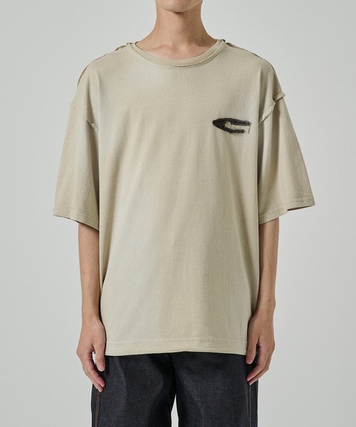 CPG（シーピージー）の「【CPG】CPG LOGO FADE TEE（Tシャツ/カットソー・メンズ・グレー/ブラック・MEDIUM/LARGE）」の16枚目の写真