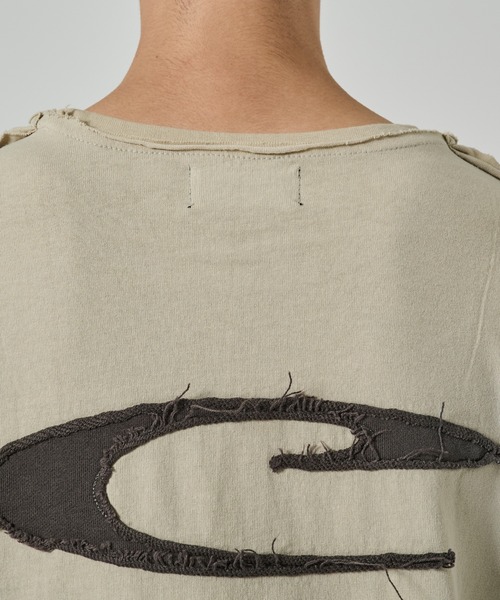 CPG（シーピージー）の「【CPG】CPG LOGO FADE TEE（Tシャツ/カットソー・メンズ・グレー/ブラック・MEDIUM/LARGE）」の19枚目の写真