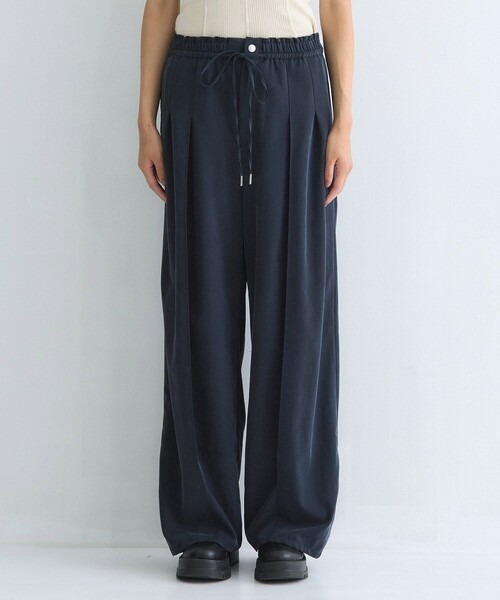 UNITED TOKYO(ユナイテッドトウキョウ)の「【残りわずか!】レーヨンフィブリルワイドパンツ|ウォッシャブル/ストレッチ/細見え/冬服(カーゴパンツ・レディース・グレー/ブラック・1/2)」の19枚目の写真