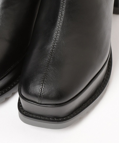 HARE（ハレ）の「カラーシャークソールチャンキーブーツ(HARE)（ブーツ・レディース・ブラック・MEDIUM/LARGE）」の13枚目の写真