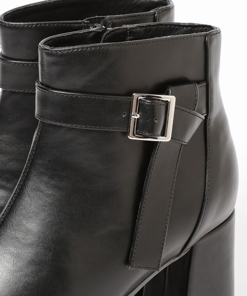 HARE（ハレ）の「カラーシャークソールチャンキーブーツ(HARE)（ブーツ・レディース・ブラック・MEDIUM/LARGE）」の15枚目の写真