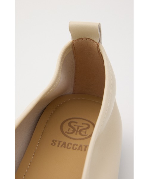 STACCATO(スタッカート)の「バトンリボンバレエシューズ(バレエシューズ・レディース・ホワイト系その他/ブラック・22.5cm/23cm/23.5cm/24cm/24.5cm)」の8枚目の写真