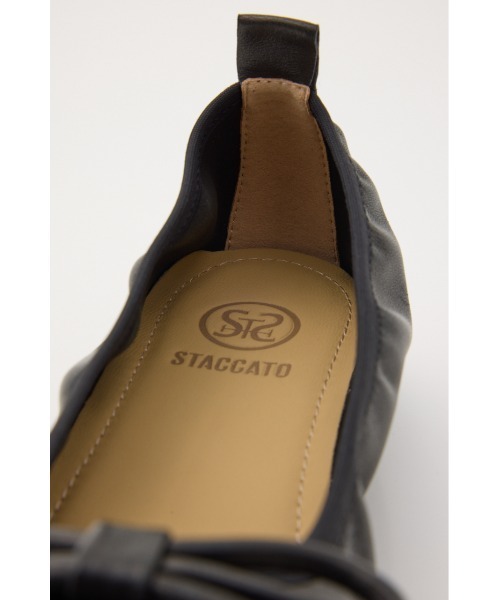 STACCATO(スタッカート)の「バトンリボンバレエシューズ(バレエシューズ・レディース・ホワイト系その他/ブラック・22.5cm/23cm/23.5cm/24cm/24.5cm)」の20枚目の写真