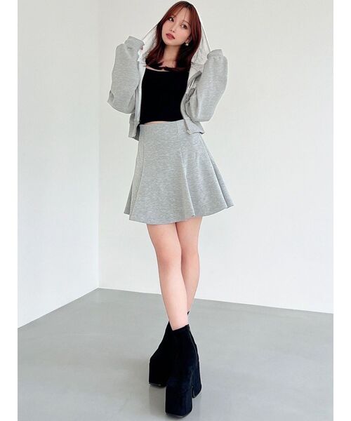 RESEXXY（リゼクシー）の「ポイントレースフーディスウェット（スウェット・レディース・グレー/ブラック/ホワイト・FREE）」の11枚目の写真