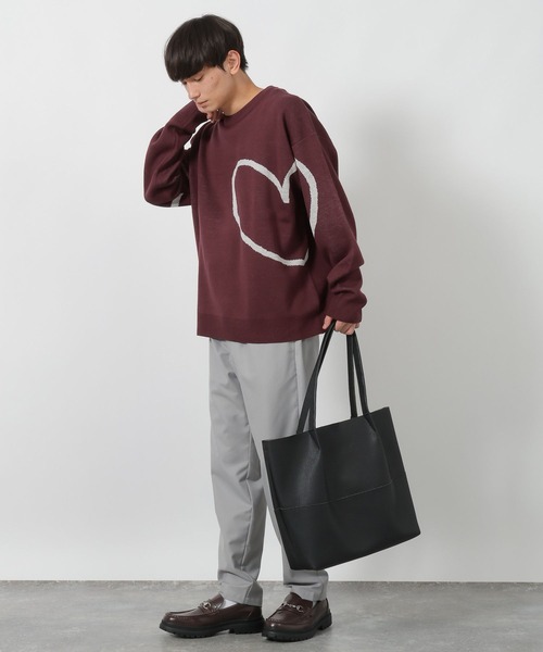 LAKOLE（ラコレ）の「ハートラインニットプルオーバー / 592878（ニット/セーター・メンズ・ボルドー/グリーン/ホワイト・LARGE/MEDIUM）」の11枚目の写真