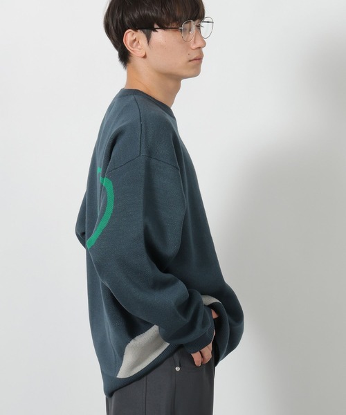 LAKOLE（ラコレ）の「ハートラインニットプルオーバー / 592878（ニット/セーター・メンズ・ボルドー/グリーン/ホワイト・LARGE/MEDIUM）」の10枚目の写真