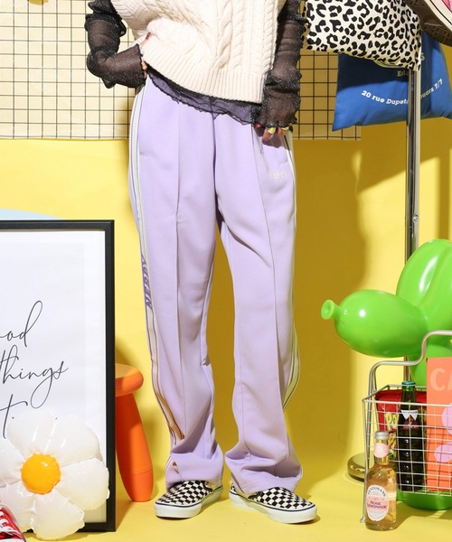 NERDY(ノルディ)の「パレットトラックパンツ(その他パンツ・メンズ・ライトパープル・L/S/M)」の2枚目の写真