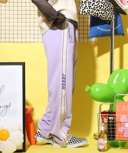 NERDY(ノルディ)の「パレットトラックパンツ(その他パンツ・メンズ・ライトパープル・L/S/M)」の4枚目の写真