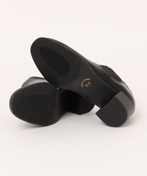 BETTY CLUB(ベティクラブ)の「【ELLE PLANET】エル・プラネット レトロサイドゴアブーティー(ブーツ・レディース・ブラック・22.5cm/23.0cm/23.5cm/24.0cm/24.5cm)」の3枚目の写真