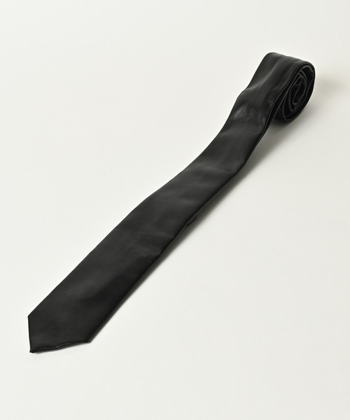 ●ADAMPATEK●leather narrow tie