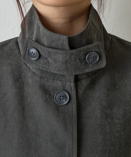 COLONY 2139（コロニートゥーワンスリーナイン）の「ピーチミドルトレンチコート（トレンチコート・レディース・ブラウン/チャコールグレー・FREE）」の22枚目の写真