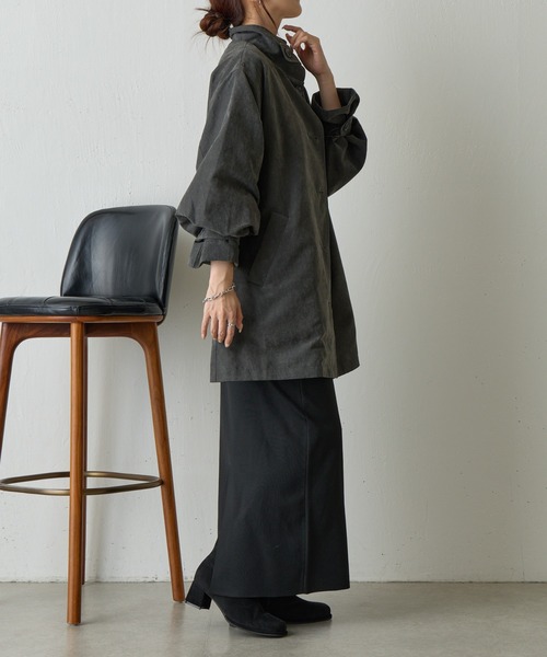 COLONY 2139（コロニートゥーワンスリーナイン）の「ピーチミドルトレンチコート（トレンチコート・レディース・ブラウン/チャコールグレー・FREE）」の10枚目の写真