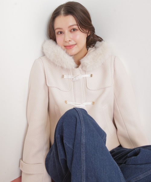 YUINAetsinta 2WAYスタンドファーダッフルコート etsinta（エシンタ）の「【etsinta/エシンタ】2WAYスタンド