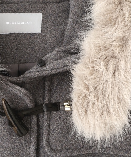フェイクファー付ショートダッフルコート フェイクファー付ショートダッフルコート | JILL by JILL STUART（ジル