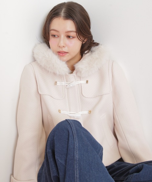 美品：ANREALAGE 名作ダッフルコート RUIRUE BOUTIQUE ダッフルコート コート ウール100