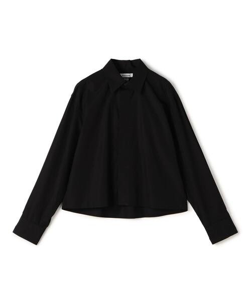 EDITION（エディション）の「THOMAS MASON クロップドシャツ（シャツ/ブラウス・レディース・ホワイト/ライトブルー/ブラック・36/34）」の3枚目の写真