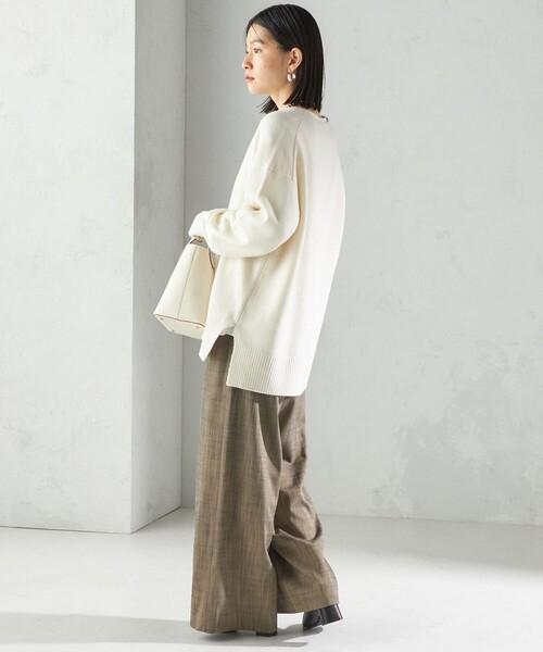 セール】〈手洗い可能〉ウール カシミヤ Vネック プルオーバー（ニット